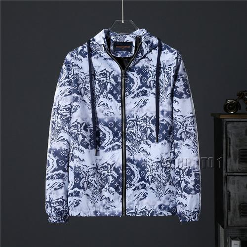 Louis Vuitton Print Hooded Jacket