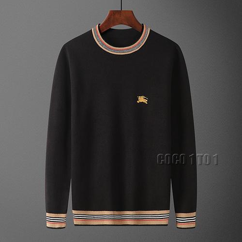 Burberry Fashion Crew Neck Sweater in Black
