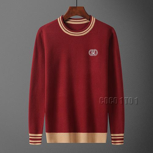 Gucci Fashion Crew Neck Sweater in Red