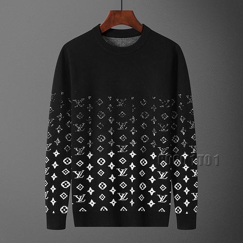 Louis Vuitton Gradient Starry Sky Crew Neck Sweater in Black