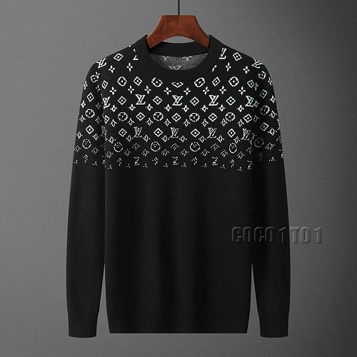Louis Vuitton Gradient Starry Sky Crew Neck Sweater in Black