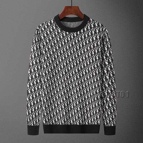 Dior Fashion Crew Neck Sweater in Black