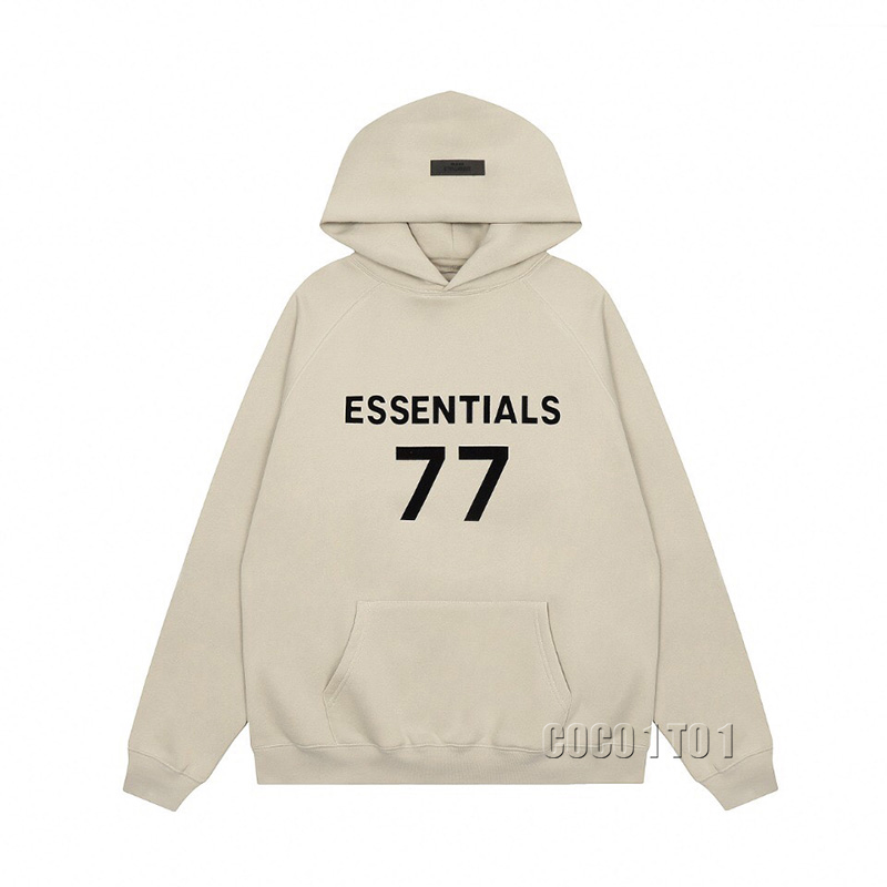 FEAR OF GOD FOG Letter Print Hooded Sweatshirt