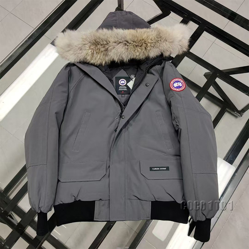 Canada Goose 01 Model EXPEDITION Parka Down Coat Charcoal Gray