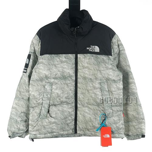 The North Face × Supreme Wrinkled Paper Down Jacket