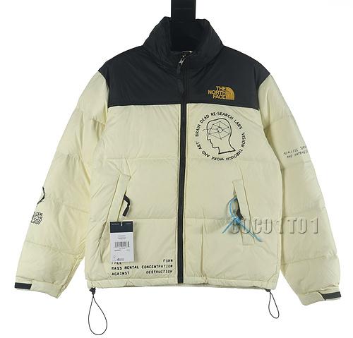 The North Face Collaboration Brain Death Down Jacket Beige