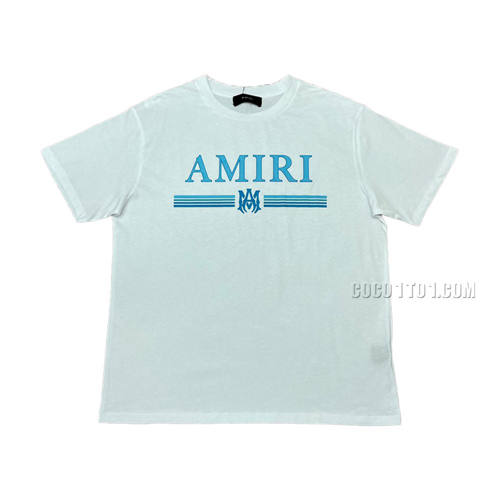 AMIRI new T-shirt short-sleeved new wash water mark tag