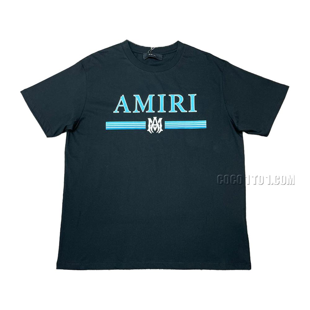 AMIRI new T-shirt short-sleeved new wash water mark tag