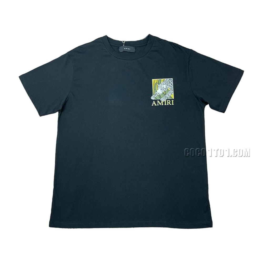 AMIRI new T-shirt short-sleeved new wash water mark tag