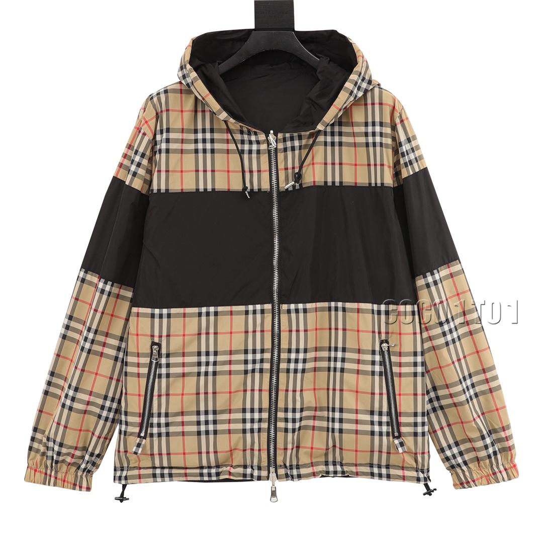 Burberry patchwork small check reversible Jacket