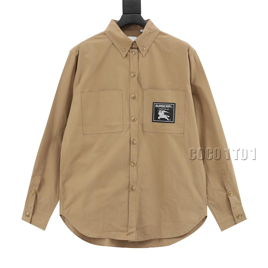 Burberry limited edition knight patch long sleeve Jacket