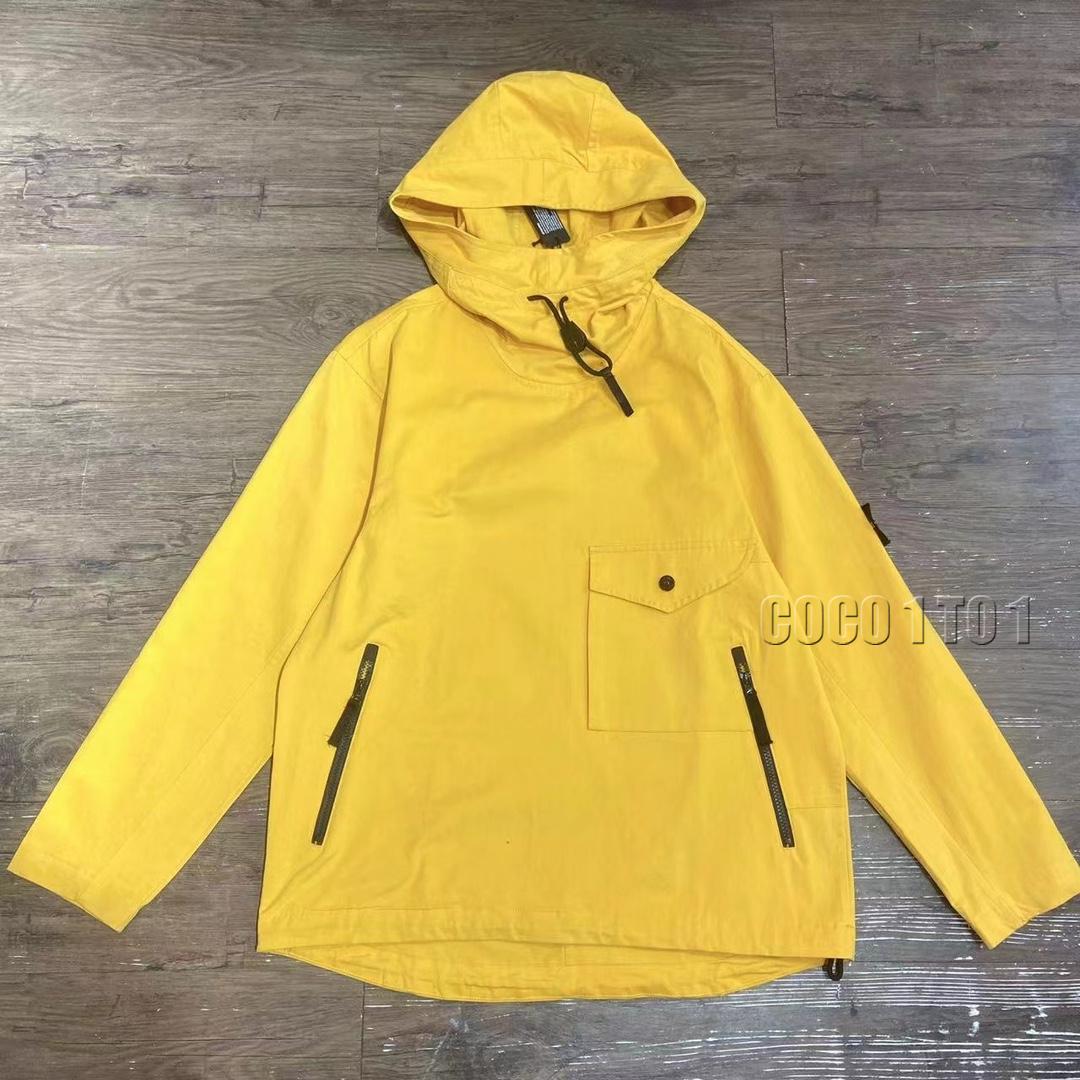 STONE ISLAND work Jacket mustard yellow