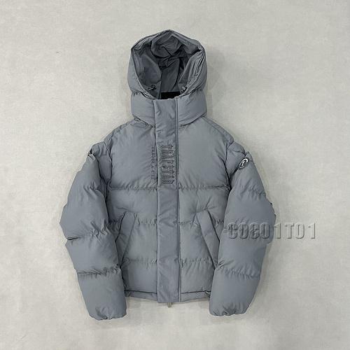Trapstar Puffer Jacket Decoded Hooded Grey