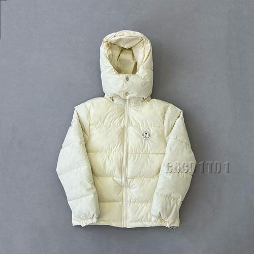 Trapstar Hooded(Removable)Puffer Beige