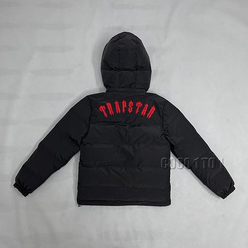 Trapstar PUFFER JACKET HOODED Black