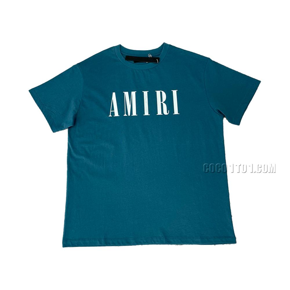 AMIRI new T-shirt short-sleeved letter with three-dimensional sense