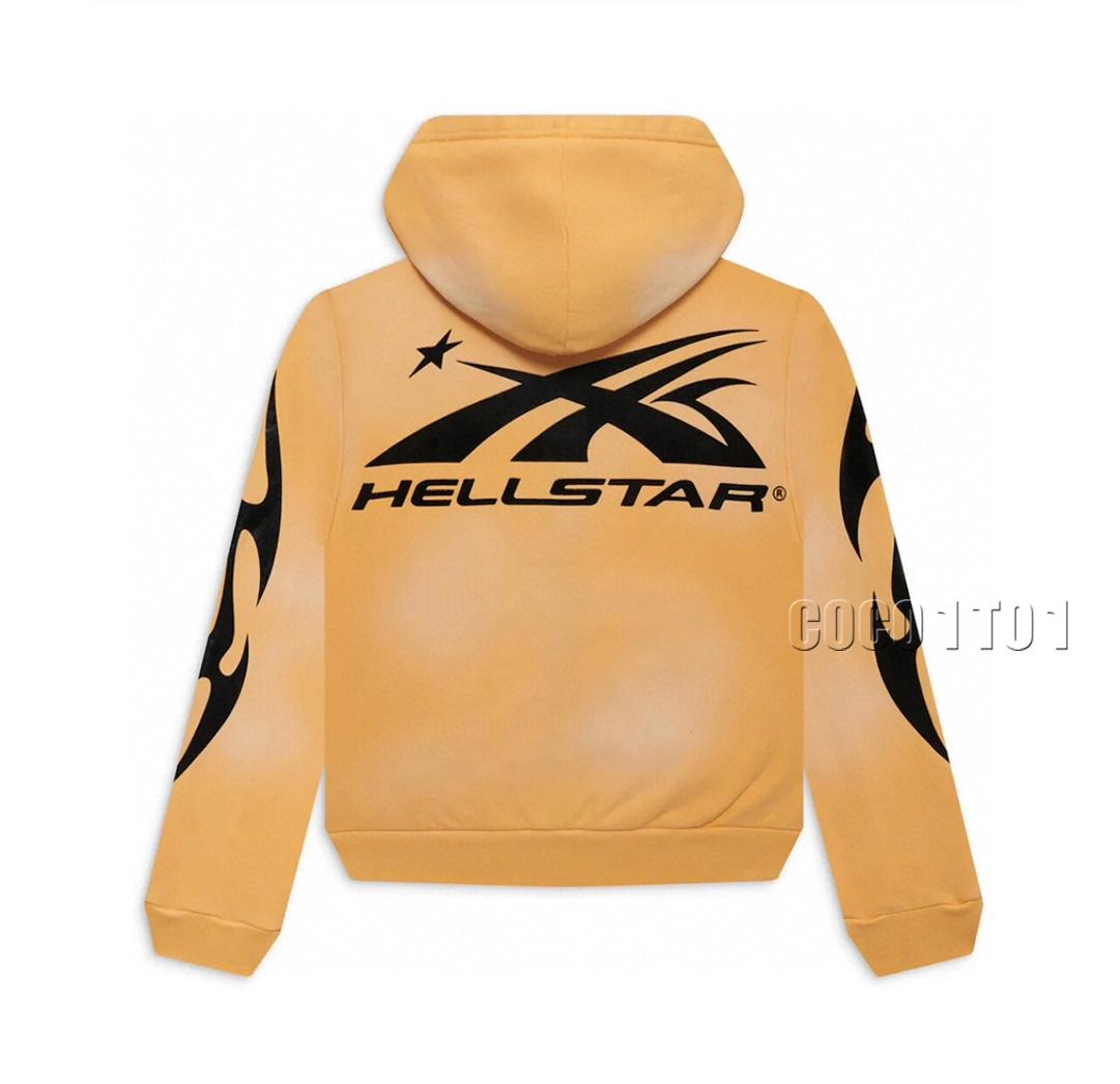 Hellstar Studios Uniform Hoodie pants big logo hooded sweatshirt jacket