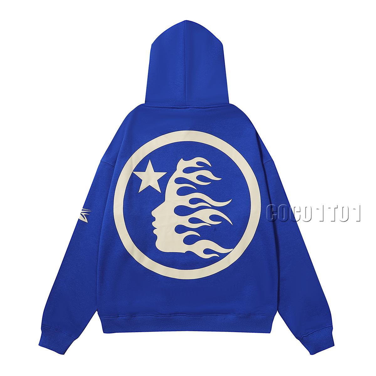 Hellstar No Guts No Glory! Hoodie Blue