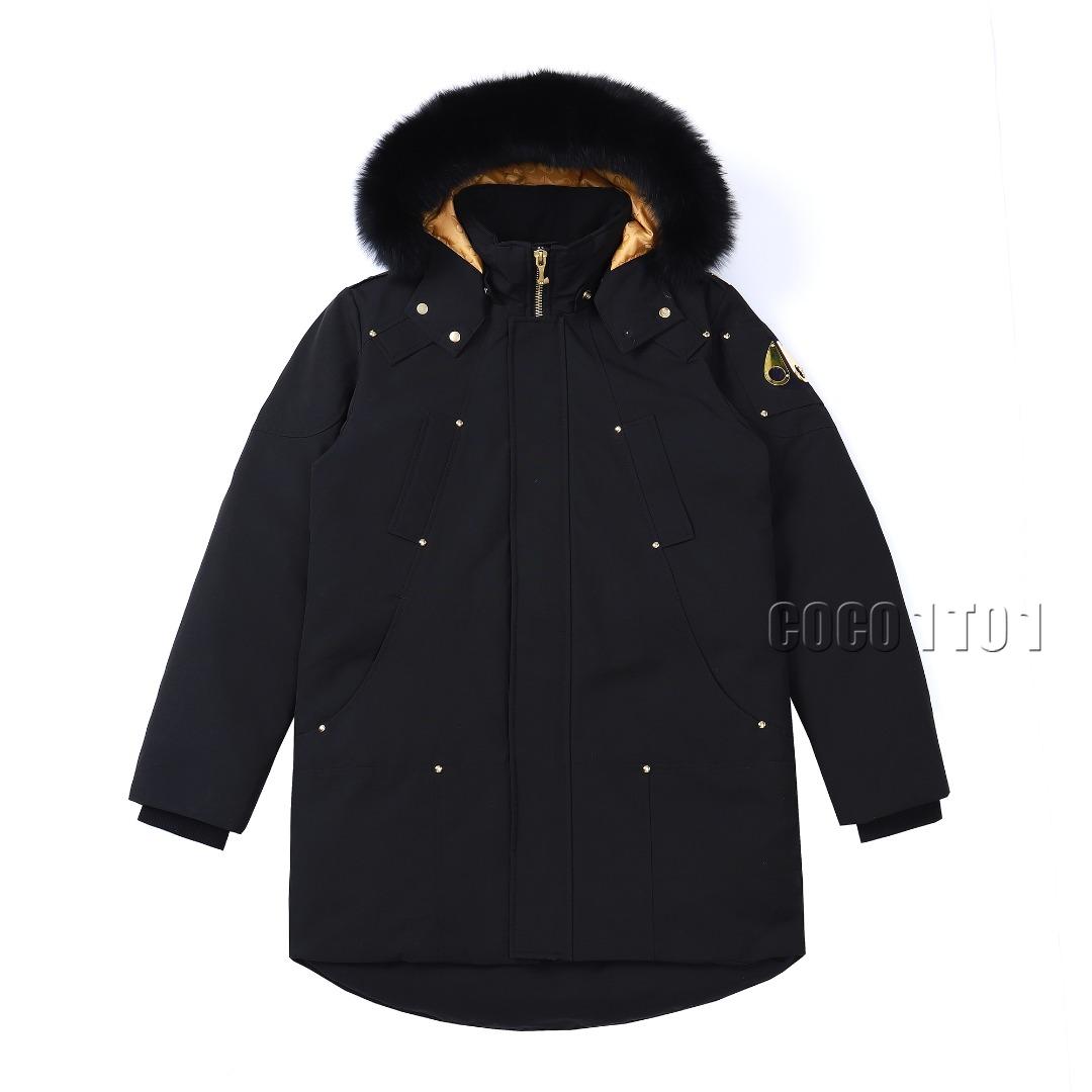 Moose Knuckles 01 Gold Scissors Men's Down Jacket