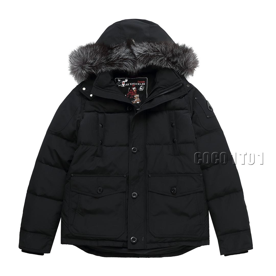 Moose Knuckles 07 Down Jacket Black