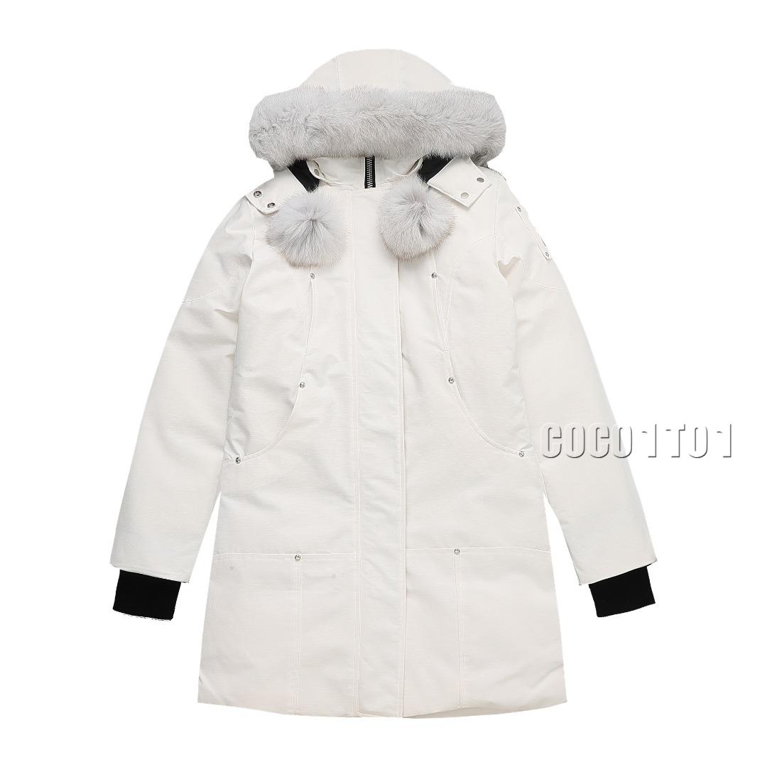 Moose Knuckles 01 Down Jacket White