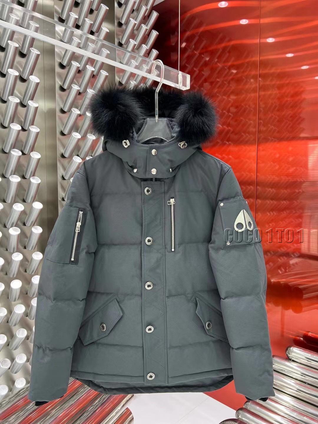 Moose Knuckles Down Jacket Dark Gray