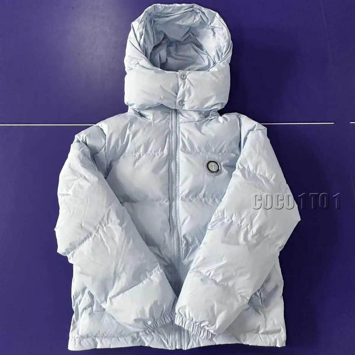 Trapstar Jacket Blue Down Cotton Outerwear