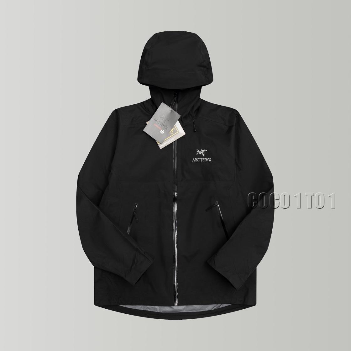 Arc'teryx Beta LT Black Gore-Tex Hard Shell Functional Waterproof Jacket
