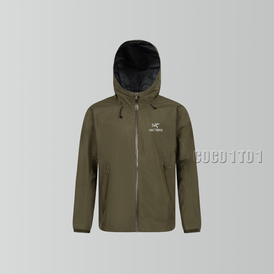 Arc'teryx Beta LT Olive Green Gore-Tex Hard Shell Functional Waterproof Jacket