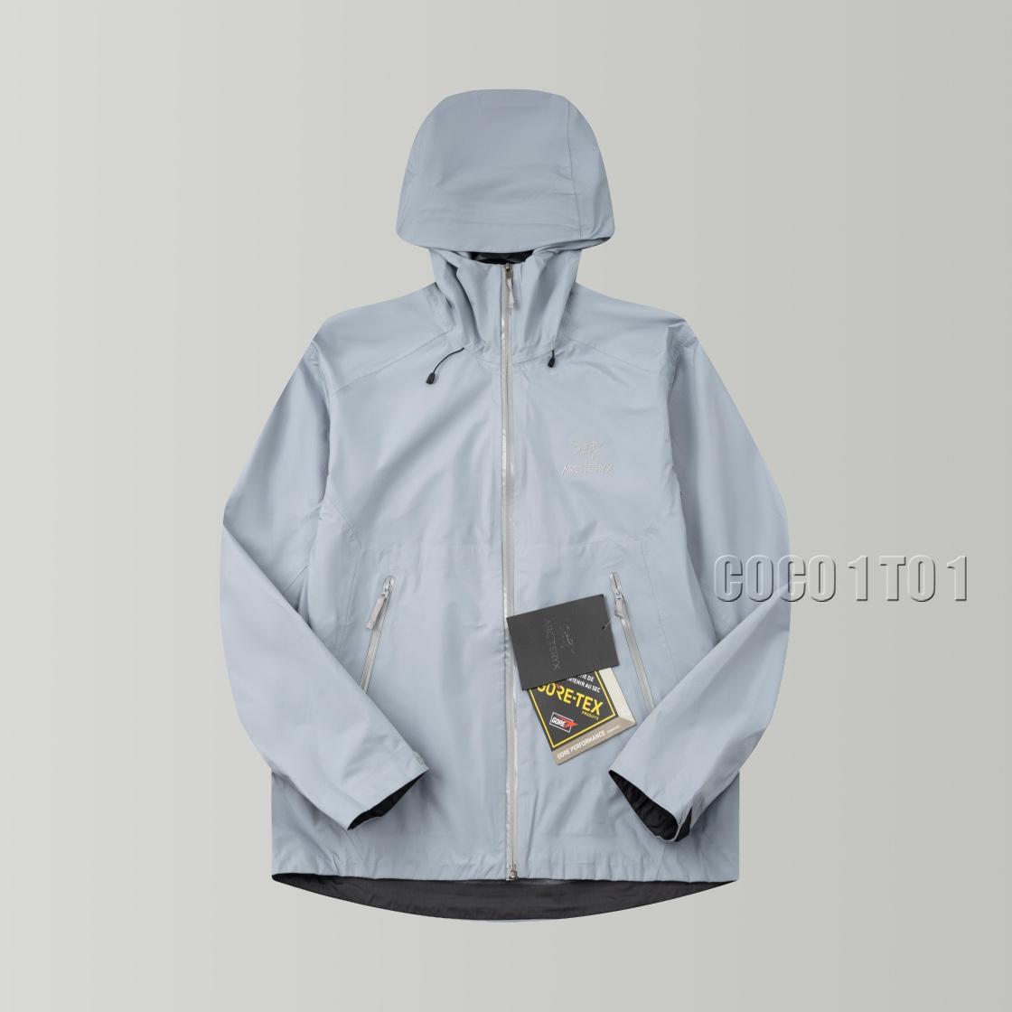 Arc'teryx Beta LT Gray Gore-Tex Hard Shell Functional Waterproof Jacket