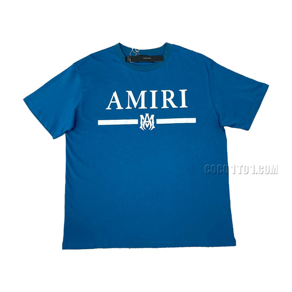 AMIRI New Logo Letter Printed Short-Sleeve T-Shirt with Logo Letter Print