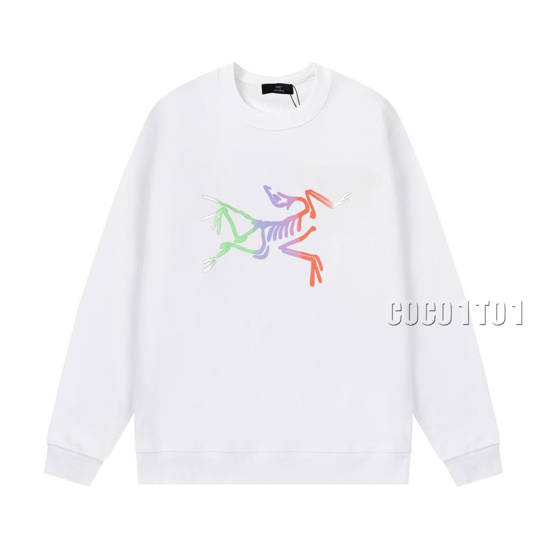Arc'teryx Gradient Logo Crew Sweatshirt White