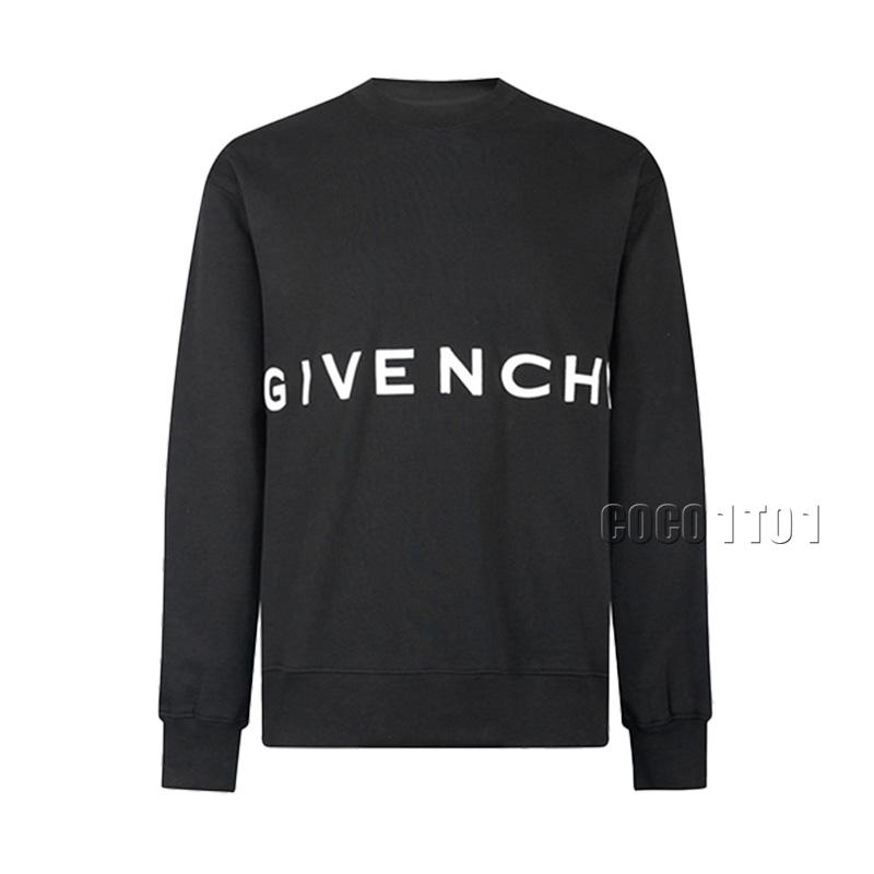 GIVENCHY Classic 3D Embroidery Crew Sweatshirt