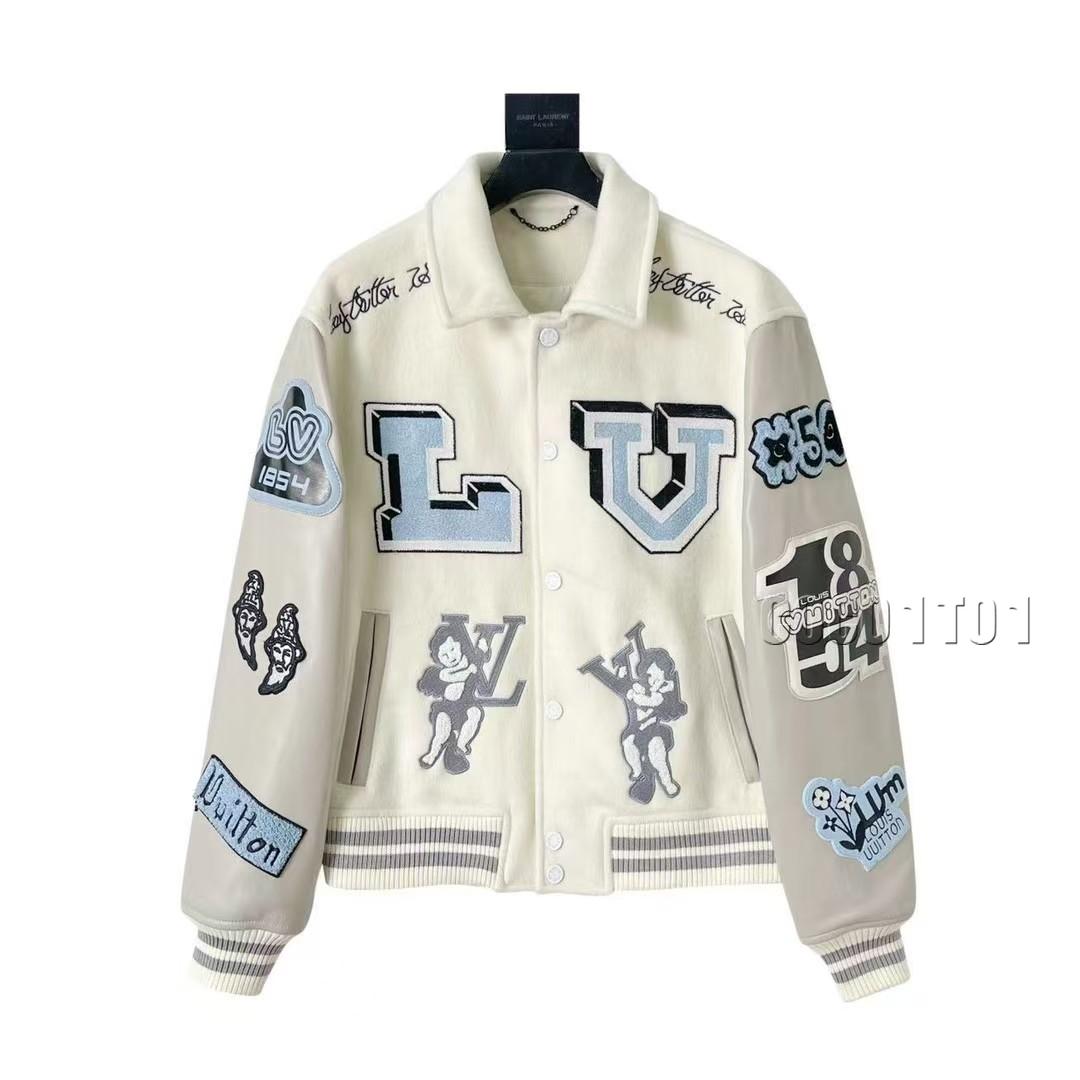 Louis Vuitton Leather Bomber Jacket
