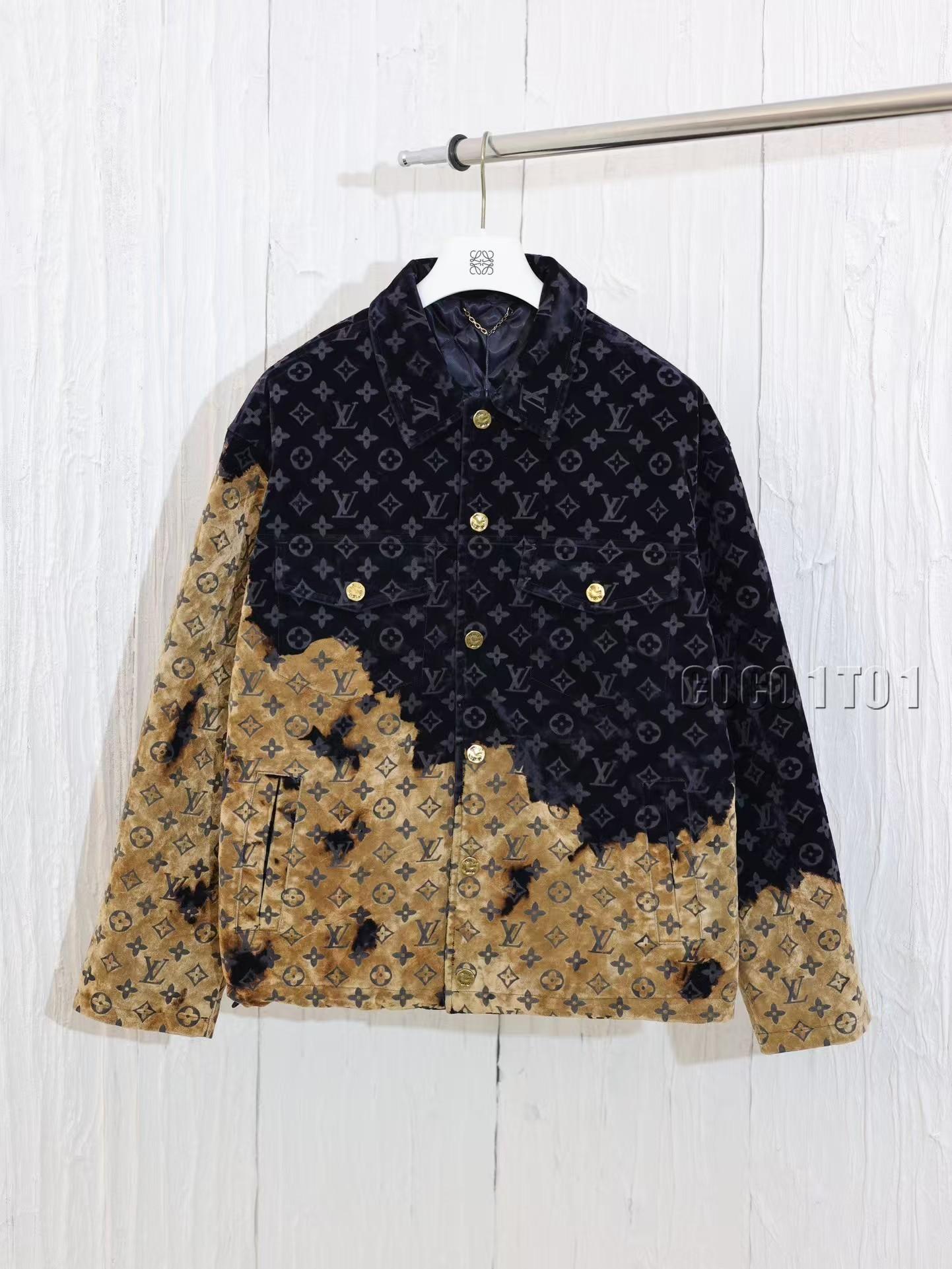 Louis Vuitton Sunset Campfire Denim Cotton Jacket