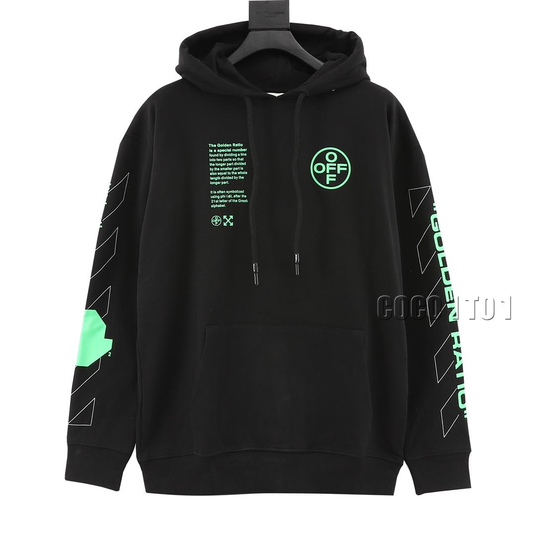 OFF-WHITE C/O VIRGIL Golden Ratio Hoodie
