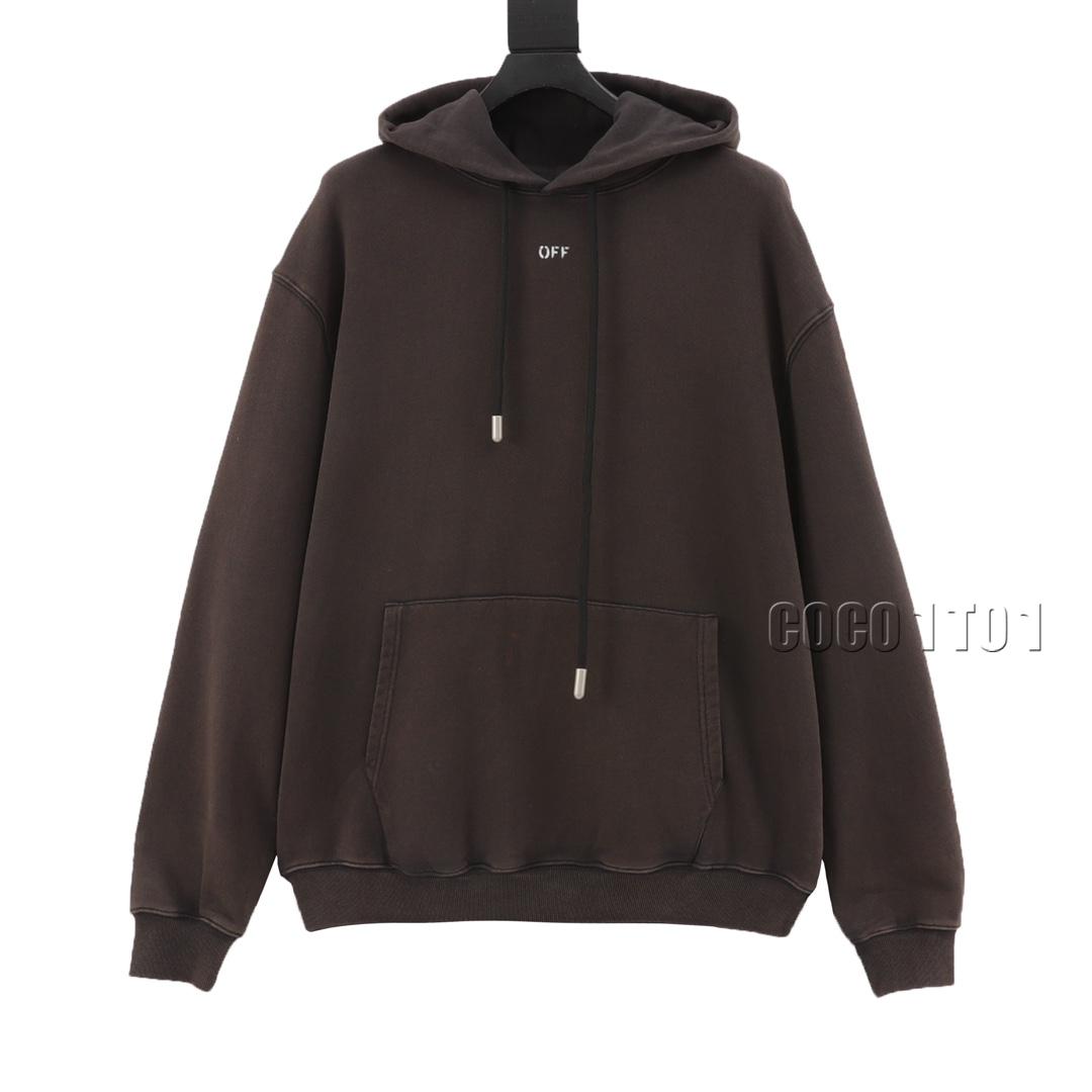 OFF-WHITE C/O VIRGIL Saint Matthew and Angel Print Hoodie