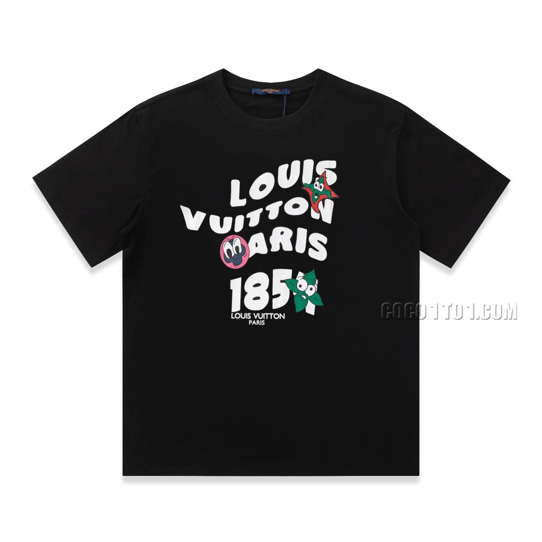 Louis Vuitton New Print Round Neck Short Sleeve T-shirt NLOUIS VUITTON42307