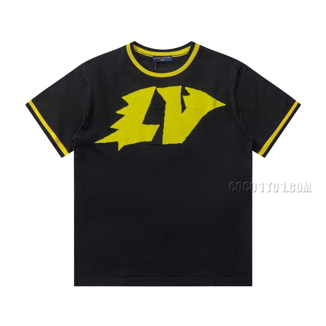 Louis Vuitton Runway Knitted Short-Sleeve T-shirt NLOUIS VUITTON42307