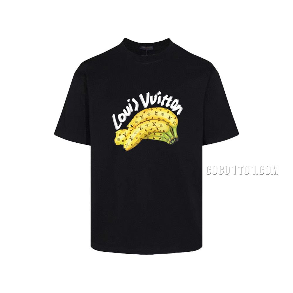Louis Vuitton trendy new printed round neck short-sleeved T-shirt NLOUIS VUITTON42307