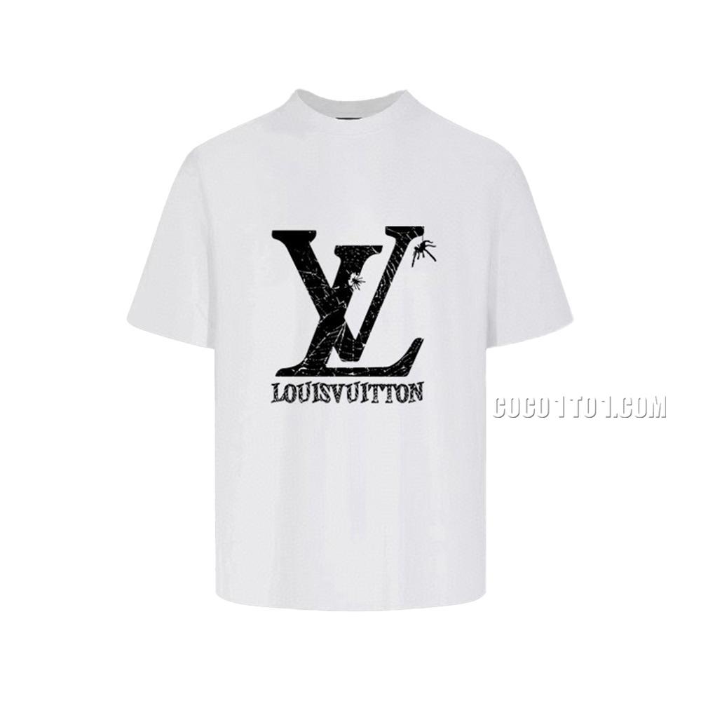 Louis Vuitton trendy new printed round neck short-sleeved T-shirt NLOUIS VUITTON42307