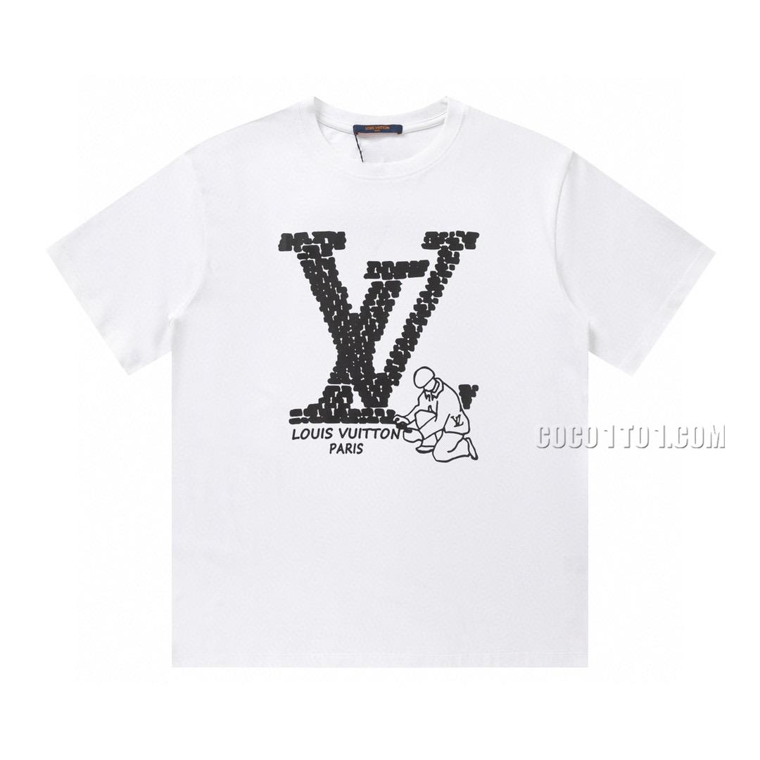 Louis Vuitton printed T-shirt NLOUIS VUITTON42307 short sleeve