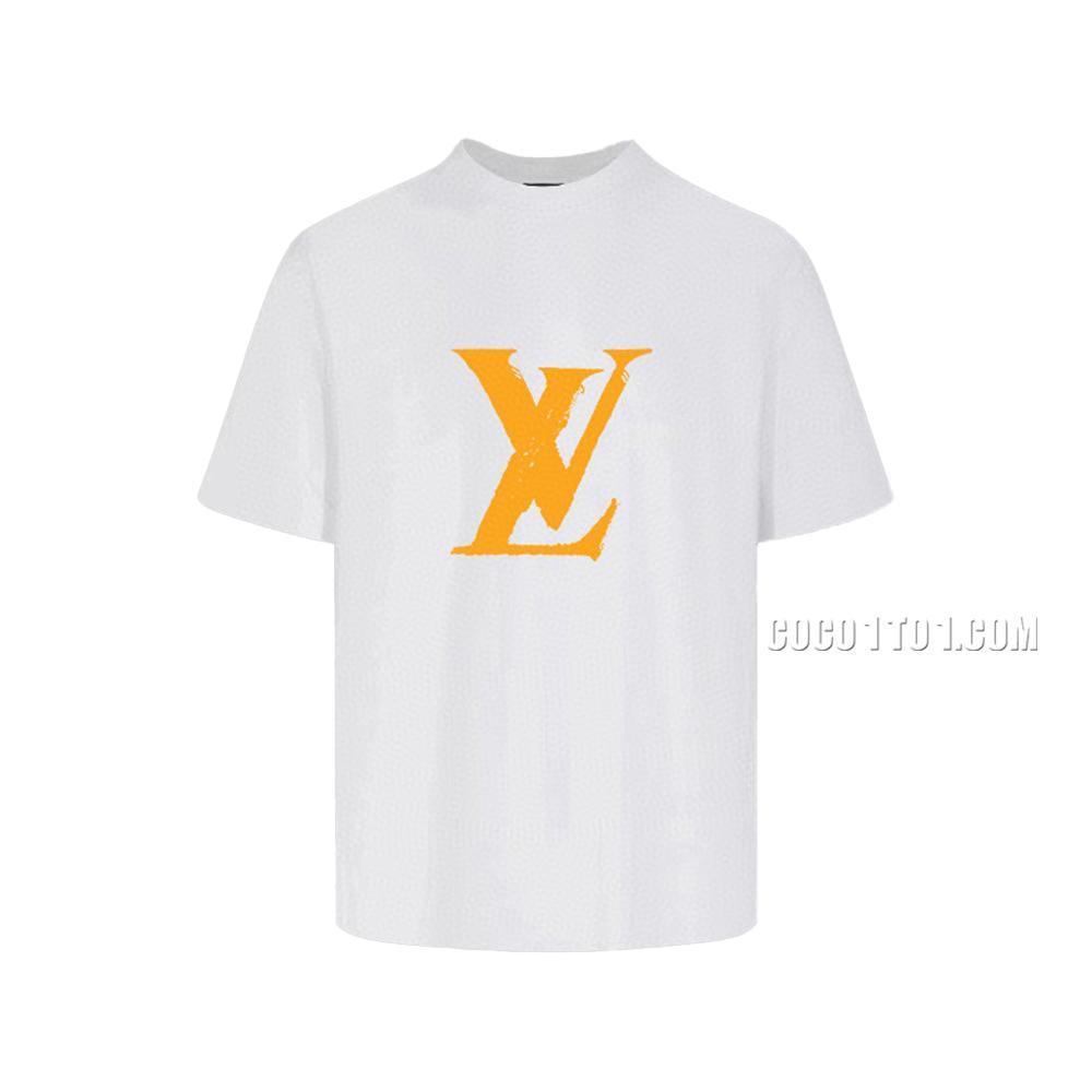 Louis Vuitton trendy new printed round neck short-sleeved T-shirt NLOUIS VUITTON42307