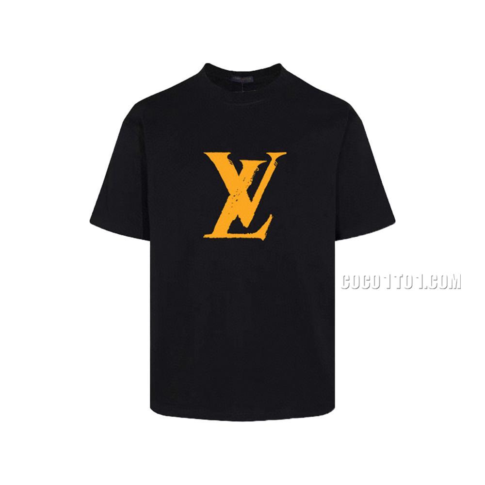 Louis Vuitton trendy new printed round neck short-sleeved T-shirt NLOUIS VUITTON42307