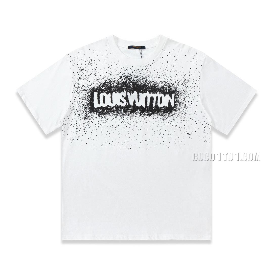 Louis Vuitton galaxy logo printed short-sleeved T-shirt NLOUIS VUITTON42307