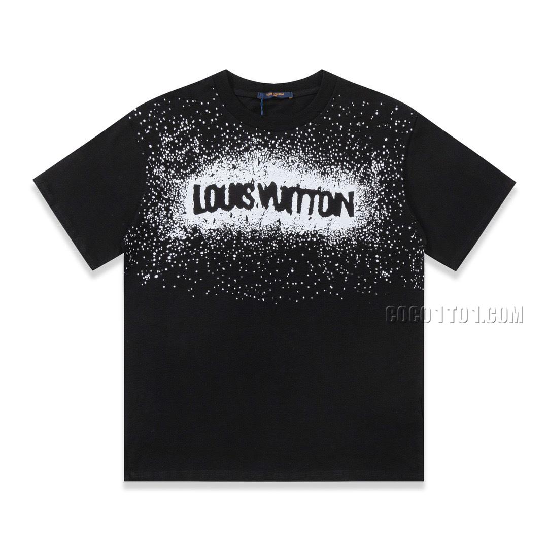 Louis Vuitton galaxy logo printed short-sleeved T-shirt NLOUIS VUITTON42307