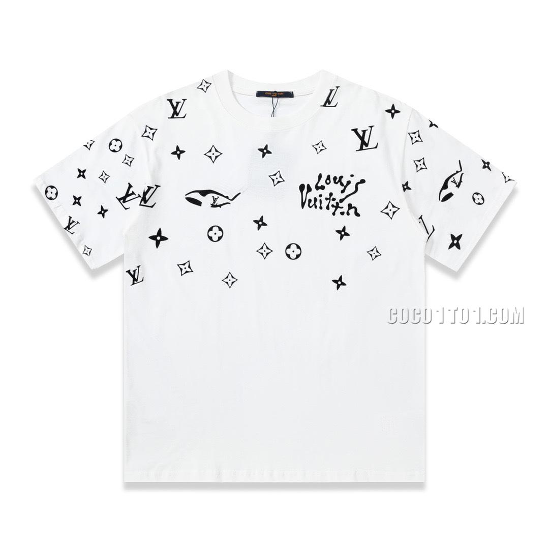 Louis Vuitton veet badge short-sleeved T-shirt NLOUIS VUITTON42307