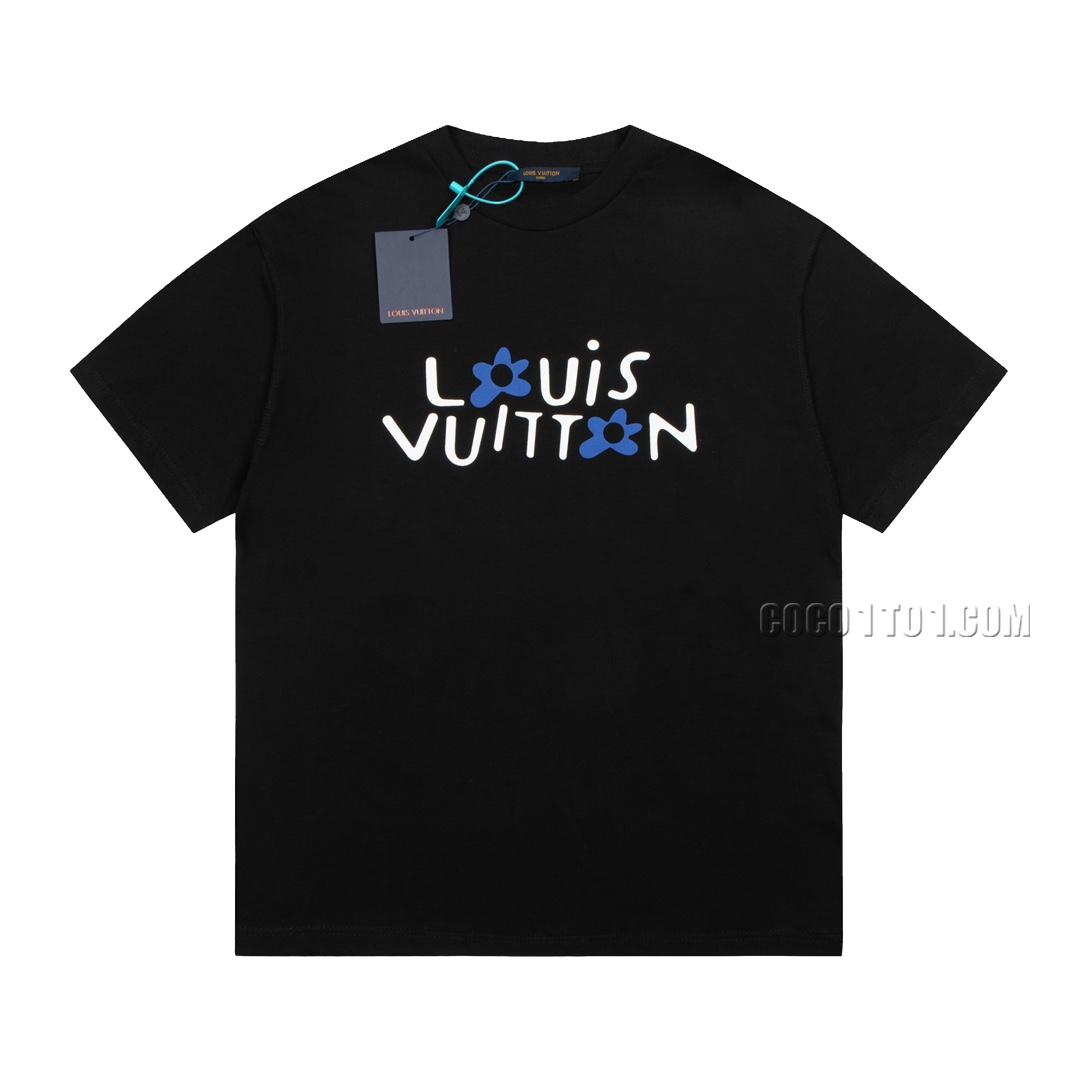 Louis Vuitton letter petal short-sleeved T-shirt NLOUIS VUITTON42307