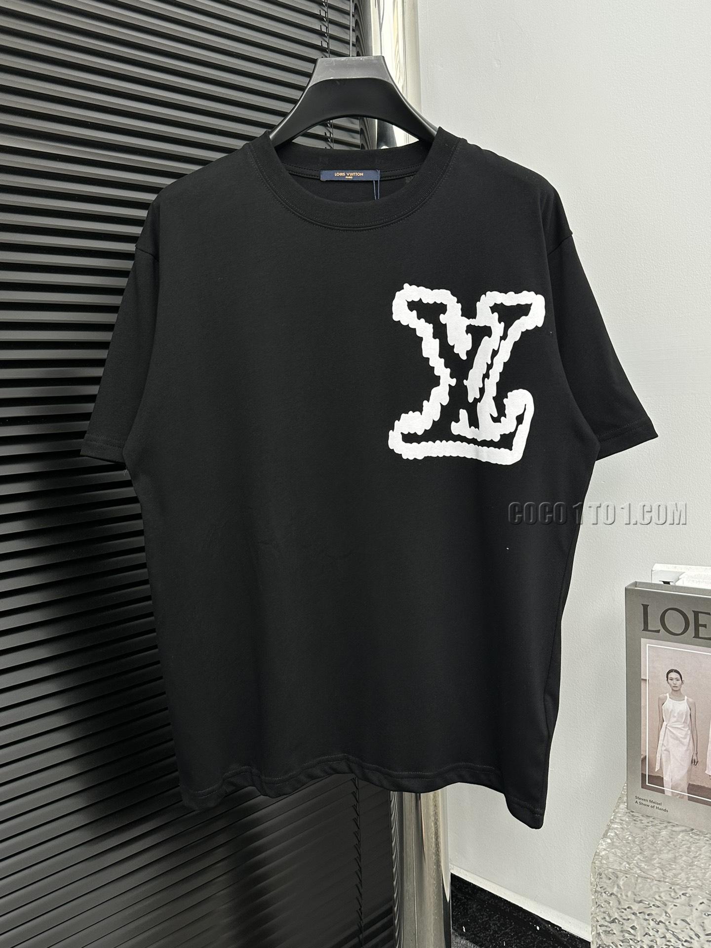 Louis Vuitton Spring/Summer new release counter latest round neck short-sleeved T-shirt NLOUIS VUITTON42307