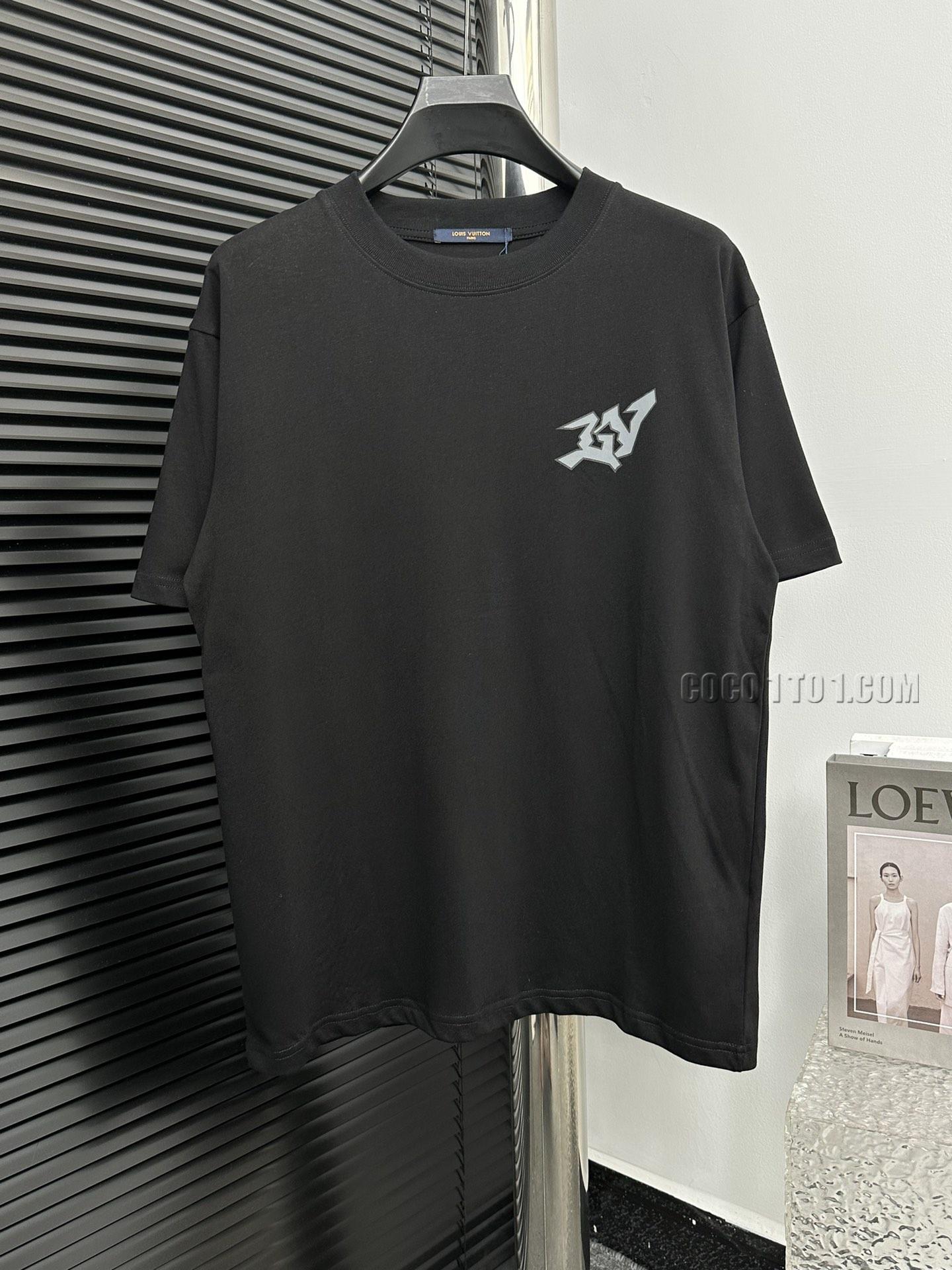 Louis Vuitton Spring/Summer new release counter latest round neck short-sleeved T-shirt NLOUIS VUITTON42307
